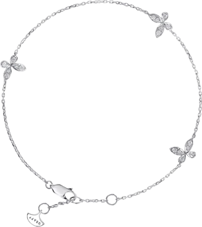 Pavé Butterfly Diamond Petite Bracelet Graff