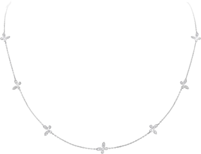 Pavé Butterfly Diamond Petite Necklace Graff