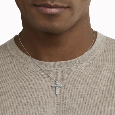 Round Diamond Cross Medium Pendant Graff