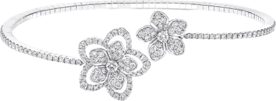 Wild Flower Twist Diamond Bangle Graff