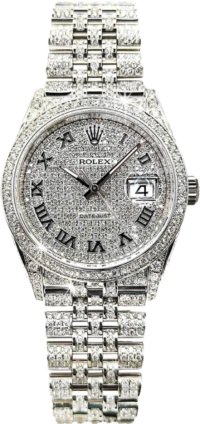 Rolex Datejust Diamonds Full Pave Tuning Rolex Datejust Diamonds Full Pave Tuning