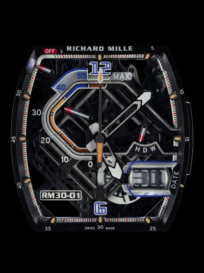 Richard Mille RM 30-01 Automatic Winding with Declutchable Rotor Red Gold Richard Mille RM 30-01 Automatic Winding with Declutchable Rotor Red Gold