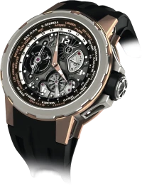 Richard Mille RM 58-01 Manual Winding Tourbillon Worldtimer Jean Todt Richard Mille RM 58-01 Manual Winding Tourbillon Worldtimer Jean Todt