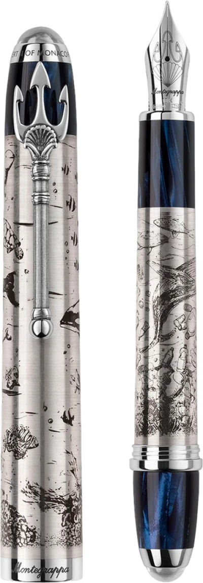 Montegrappa Fondation Prince Albert II de Monaco: Ocean, Fountain Pen