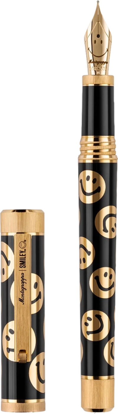 Montegrappa Smiley® Heritage The 1972 Fountain Pen, 14k Gold Nib