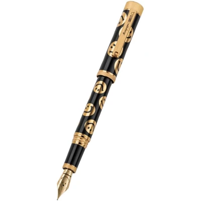 Montegrappa Smiley® Heritage The 1972 Fountain Pen, 14k Gold Nib Montegrappa Smiley® Heritage The 1972 Fountain Pen, 14k Gold Nib