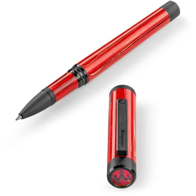 Montegrappa Zero Zodiac Aries Pen, Ultra Black IP Steel Montegrappa Zero Zodiac Aries Pen, Ultra Black IP Steel