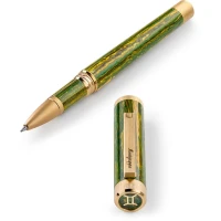 Montegrappa Zero Zodiac Gemini Pen, Yellow Gold IP Steel Montegrappa Zero Zodiac Gemini Pen, Yellow Gold IP Steel