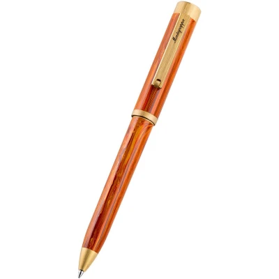 Montegrappa Zero Zodiac Leo Pen, Yellow Gold IP Steel Montegrappa Zero Zodiac Leo Pen, Yellow Gold IP Steel
