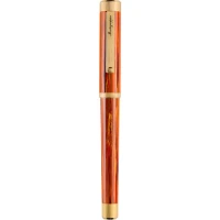 Montegrappa Zero Zodiac Leo Pen, Yellow Gold IP Steel Montegrappa Zero Zodiac Leo Pen, Yellow Gold IP Steel