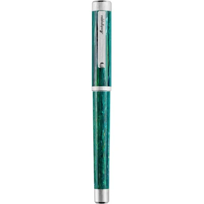 Montegrappa Zero Zodiac Sagittarius Fountain Pen, Palladium IP Steel, Steel Nib Montegrappa Zero Zodiac Sagittarius Fountain Pen, Palladium IP Steel, Steel Nib