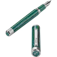 Montegrappa Zero Zodiac Sagittarius Fountain Pen, Palladium IP Steel, Steel Nib Montegrappa Zero Zodiac Sagittarius Fountain Pen, Palladium IP Steel, Steel Nib