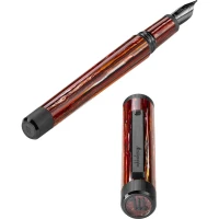 Montegrappa Zero Zodiac Scorpio Fountain Pen, Ultra Black IP Steel, Gold 14k Nib Montegrappa Zero Zodiac Scorpio Fountain Pen, Ultra Black IP Steel, Gold 14k Nib