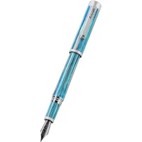 Montegrappa Zero Zodiac Taurus Fountain Pen, Palladium IP Steel, Steel Nib Montegrappa Zero Zodiac Taurus Fountain Pen, Palladium IP Steel, Steel Nib