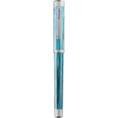 Montegrappa Zero Zodiac Taurus Pen, Palladium IP Steel Montegrappa Zero Zodiac Taurus Pen, Palladium IP Steel
