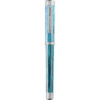 Montegrappa Zero Zodiac Taurus Pen, Palladium IP Steel Montegrappa Zero Zodiac Taurus Pen, Palladium IP Steel