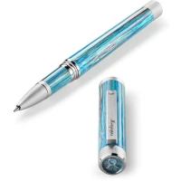 Montegrappa Zero Zodiac Taurus Pen, Palladium IP Steel Montegrappa Zero Zodiac Taurus Pen, Palladium IP Steel