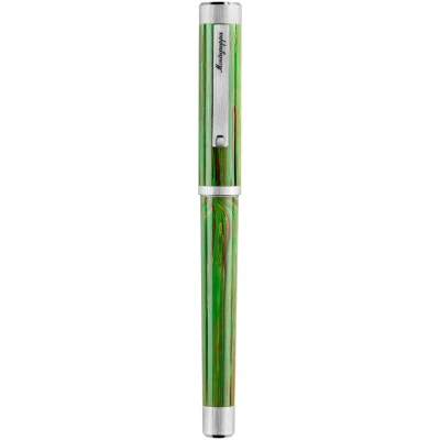 Montegrappa Zero Zodiac Virgo Pen, Palladium IP Steel Montegrappa Zero Zodiac Virgo Pen, Palladium IP Steel