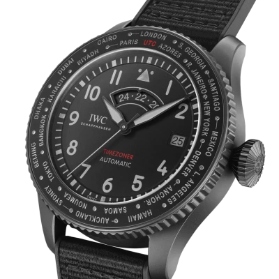 IWC Pilot’s Watch Timezoner TOP GUN Ceratanium® IWC Pilot’s Watch Timezoner TOP GUN Ceratanium®