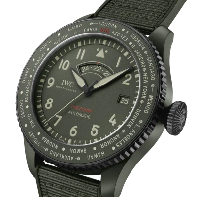 IWC Pilot’s Watch Timezoner TOP GUN Woodland IWC Pilot’s Watch Timezoner TOP GUN Woodland