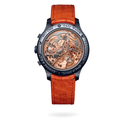 F.P.Journe Chronographe Monopoussoir Rattrapante Bleu ONLY WATCH 2017 F.P.Journe Chronographe Monopoussoir Rattrapante Bleu ONLY WATCH 2017