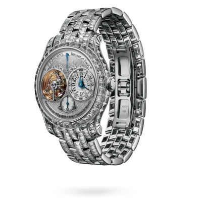 F.P.Journe Tourbillon Souverain set with diamonds F.P.Journe Tourbillon Souverain set with diamonds