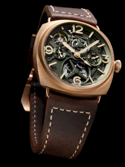 Panerai Radiomir Tourbillon GMT Bronzo Panerai Radiomir Tourbillon GMT Bronzo