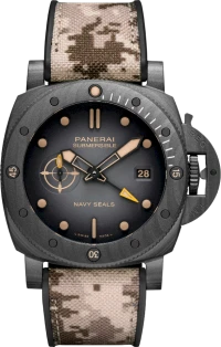 Panerai Submersible QuarantaQuattro GMT Navy SEALs Carbotech™ Panerai Submersible QuarantaQuattro GMT Navy SEALs Carbotech™