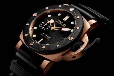 Panerai Submersible QuarantaQuattro Goldtech™ OroCarbo Panerai Submersible QuarantaQuattro Goldtech™ OroCarbo