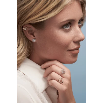 Piaget Rose earrings