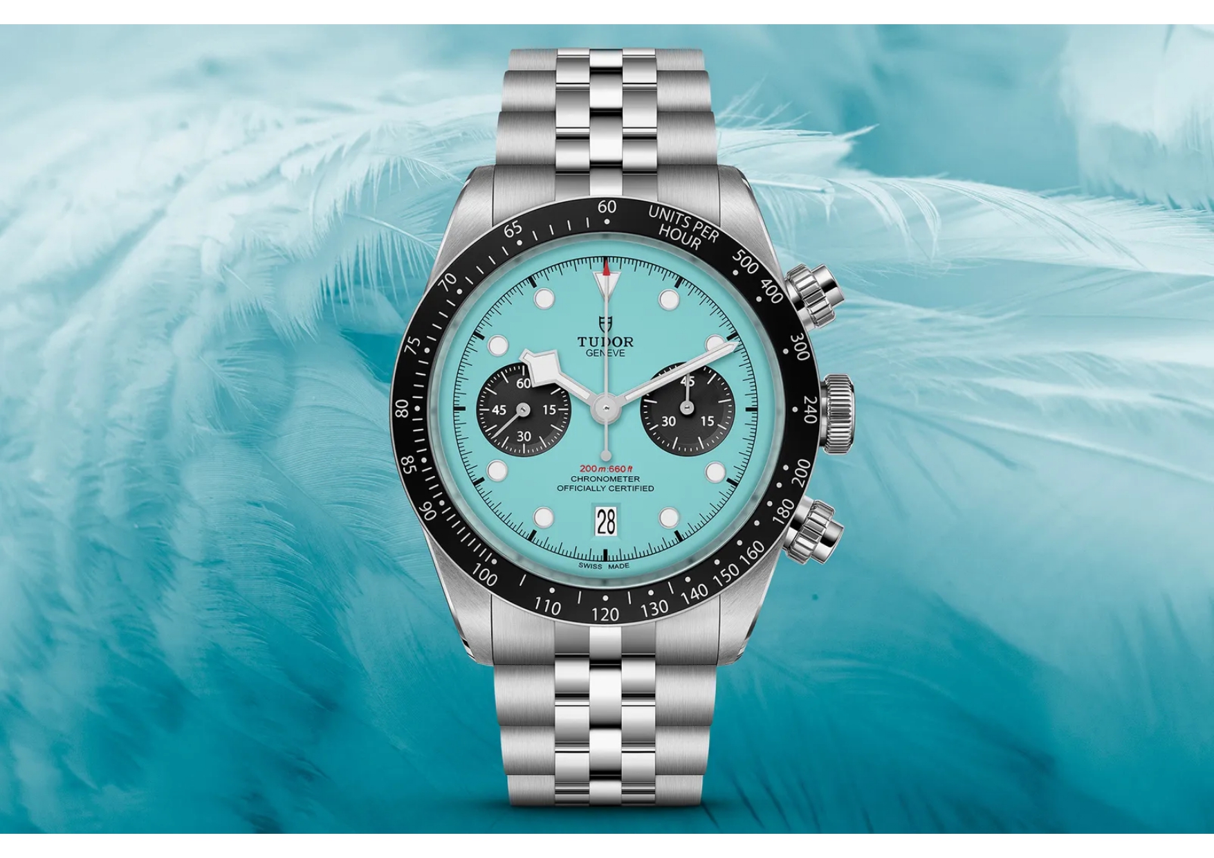 Превью статьи Часы Tudor Black Bay Chrono "Flamingo Blue"