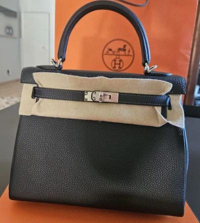 Hermes Kelly 25 Caban / Togo / phw W Hermes Kelly 25 Caban / Togo / phw W