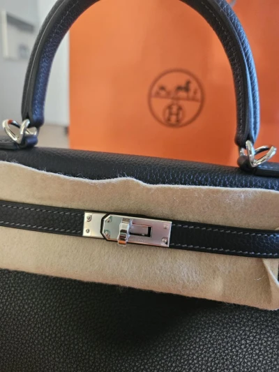 Hermes Kelly 25 Caban / Togo / phw W