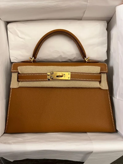 Hermes Kelly 20 gold / Epsom / ghw Y Hermes Kelly 20 gold / Epsom / ghw Y