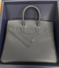 Hermes Birkin 25 shadow black / Swift Hermes Birkin 25 shadow black / Swift