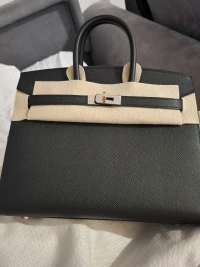 Hermes Birkin 25 noir / epsom / Pbhw Hermes Birkin 25 noir / epsom / Pbhw