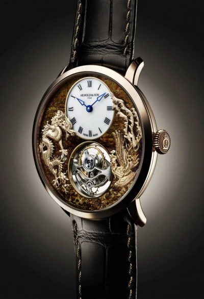 Arnold & Son Ultrathin Tourbillon Dragon & Phoenix 1UTAR.Z01A Arnold & Son Ultrathin Tourbillon Dragon & Phoenix 1UTAR.Z01A