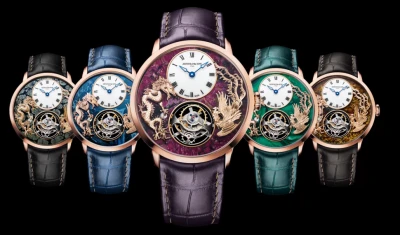 Arnold & Son Ultrathin Tourbillon Dragon & Phoenix 1UTAR.Z02A Arnold & Son Ultrathin Tourbillon Dragon & Phoenix 1UTAR.Z02A