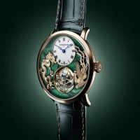 Arnold & Son Ultrathin Tourbillon Dragon & Phoenix "Verdite" 1UTAR.Z05A