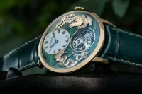 Arnold & Son Ultrathin Tourbillon Dragon & Phoenix "Verdite" 1UTAR.Z05A